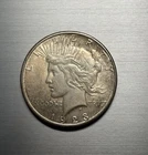 1923 S $1 Peace Dollar NICE AU+ Original Silver Dollar