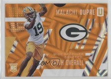 2017 Panini Unparalleled Class of Rookie Orange 27/99 Malachi Dupre #216 3t2