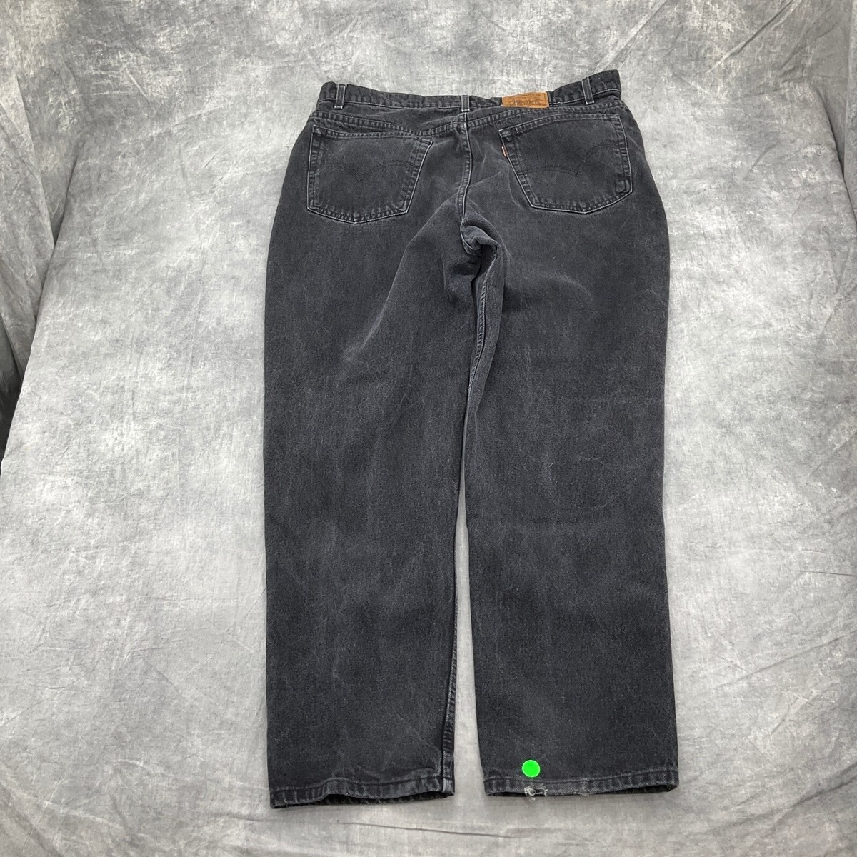 Levis 545 Jeans Men 38W 31.5L Black Signature Loose Fit Straight