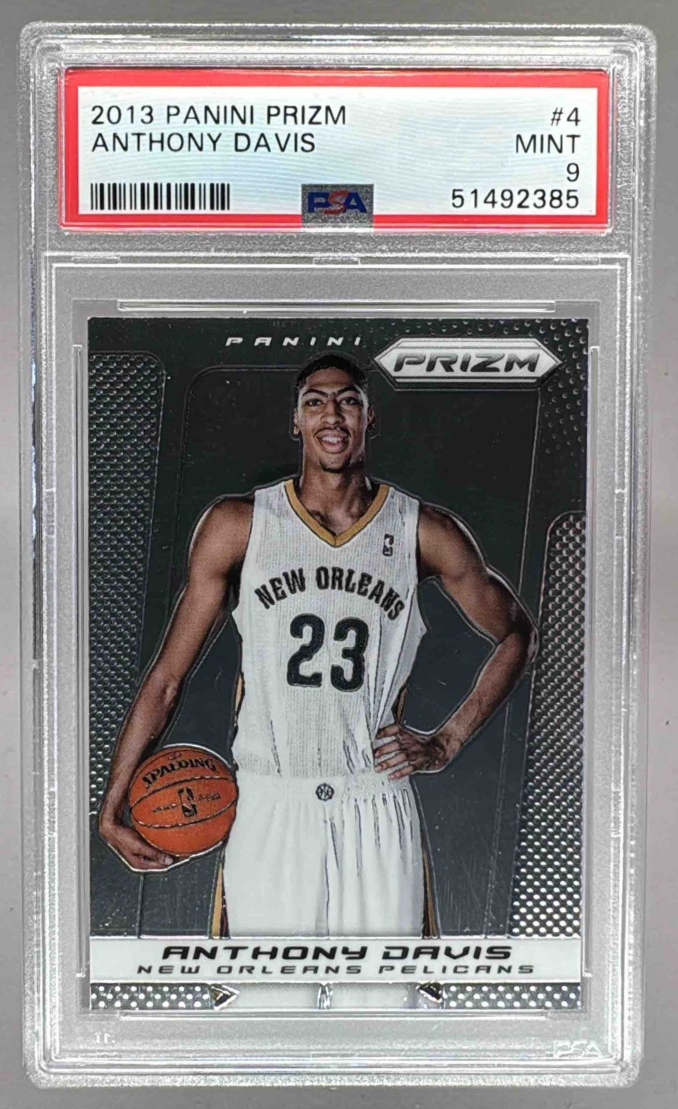 51492385 Anthony Davis 2013 Panini Prizm #4 PSA 9