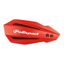 Polisport Hand Guard Bullit Inc BAR & Lever Mount Beta Rr 12-25 Black Red