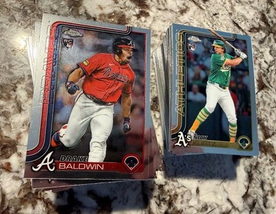 2025 Topps Chrome Update Baseball Cards #USC1-200: You Pick Complete Your Set