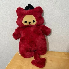 Handmade Lala Dollies Plush Red Devil Horns Soft