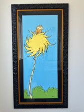 Dr Seuss Earth Friendly Lorax - Yellow Serigraph