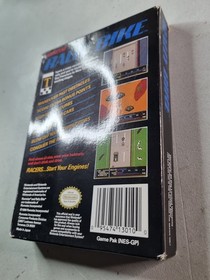 Rally Bike (Nintendo Entertainment System, 1990) NES Box Cart Sleeve