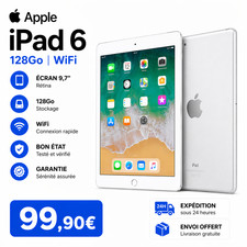 APPLE IPAD 6 - 128go - Wifi - GARANTIE