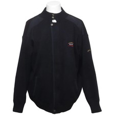 Paul & Shark, Strickjacke, Herren, Größe: 3XL, Schwarz, Acryl/Wolle #L0z