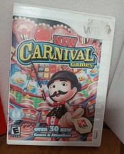 2K Play New Carnival Games Video Game Nintendo Wii Multiplayer 30+ Attractions