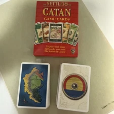 Mayfair Boardgame 2007 Settlers of Catan - 120 Game Cards 3110 Complete In Box