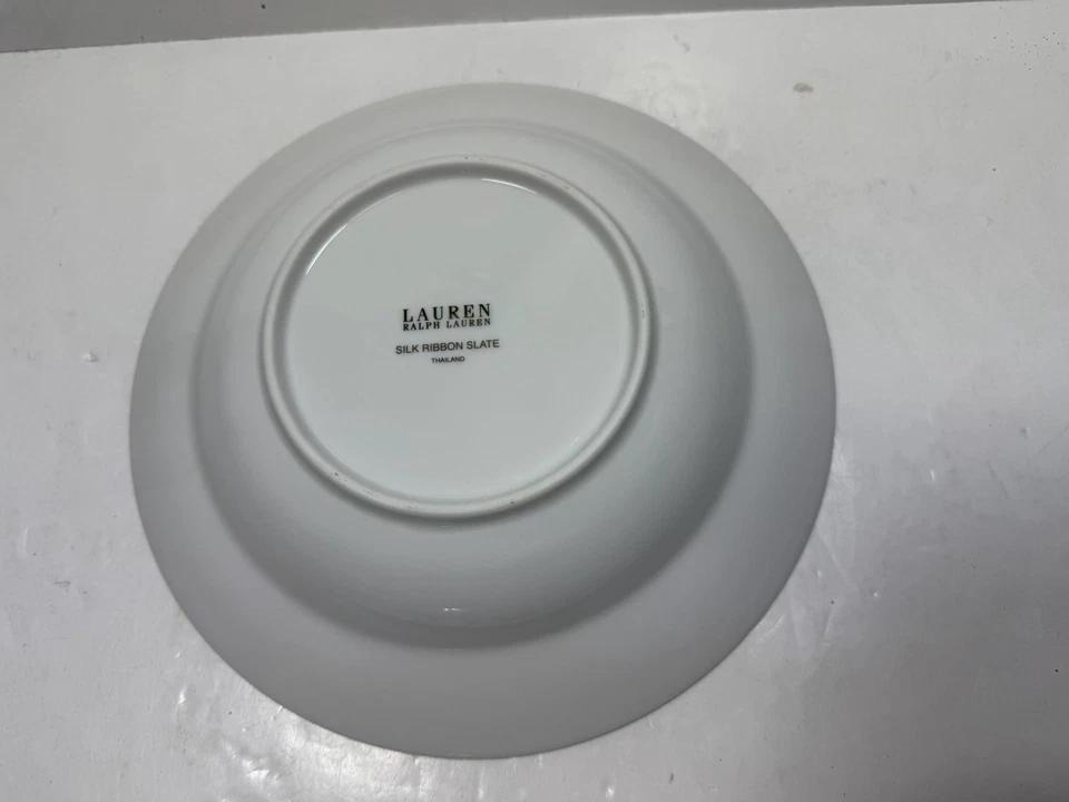 "Tazón de pizarra cinta de seda lauren ralph lauren 8,5"" nuevo (88)" Foto 4 de 4