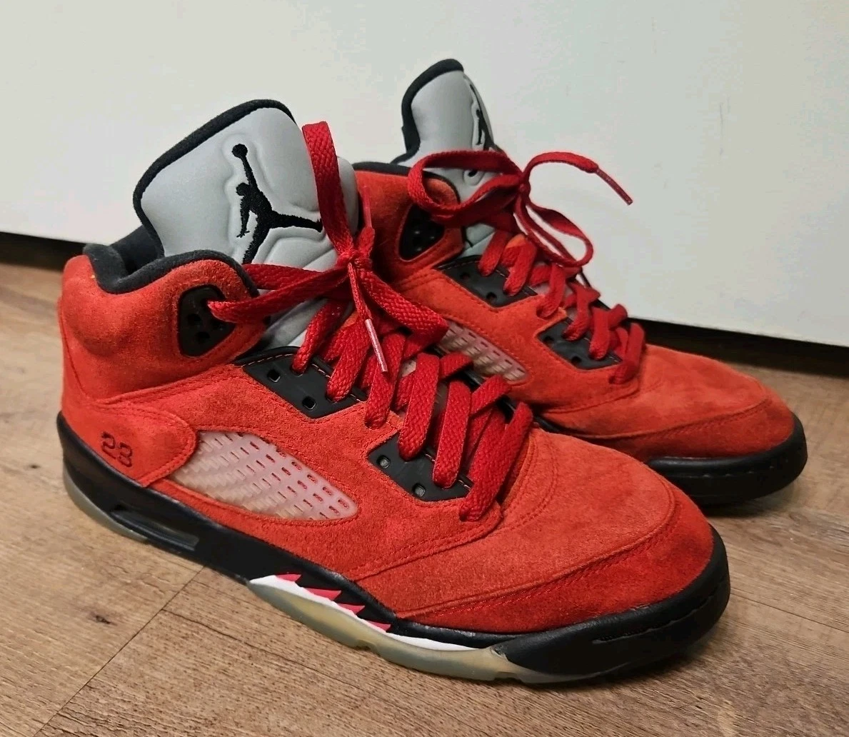 Jordan 5 Retro Red Suede - огромный выбор по лучшим ценам | eBay