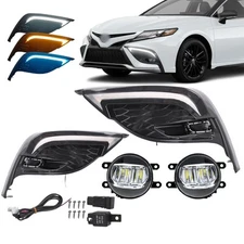 For Toyota Camry SE XSE 2021-2024 LED Daytime Running Light DRL Fog light Kits