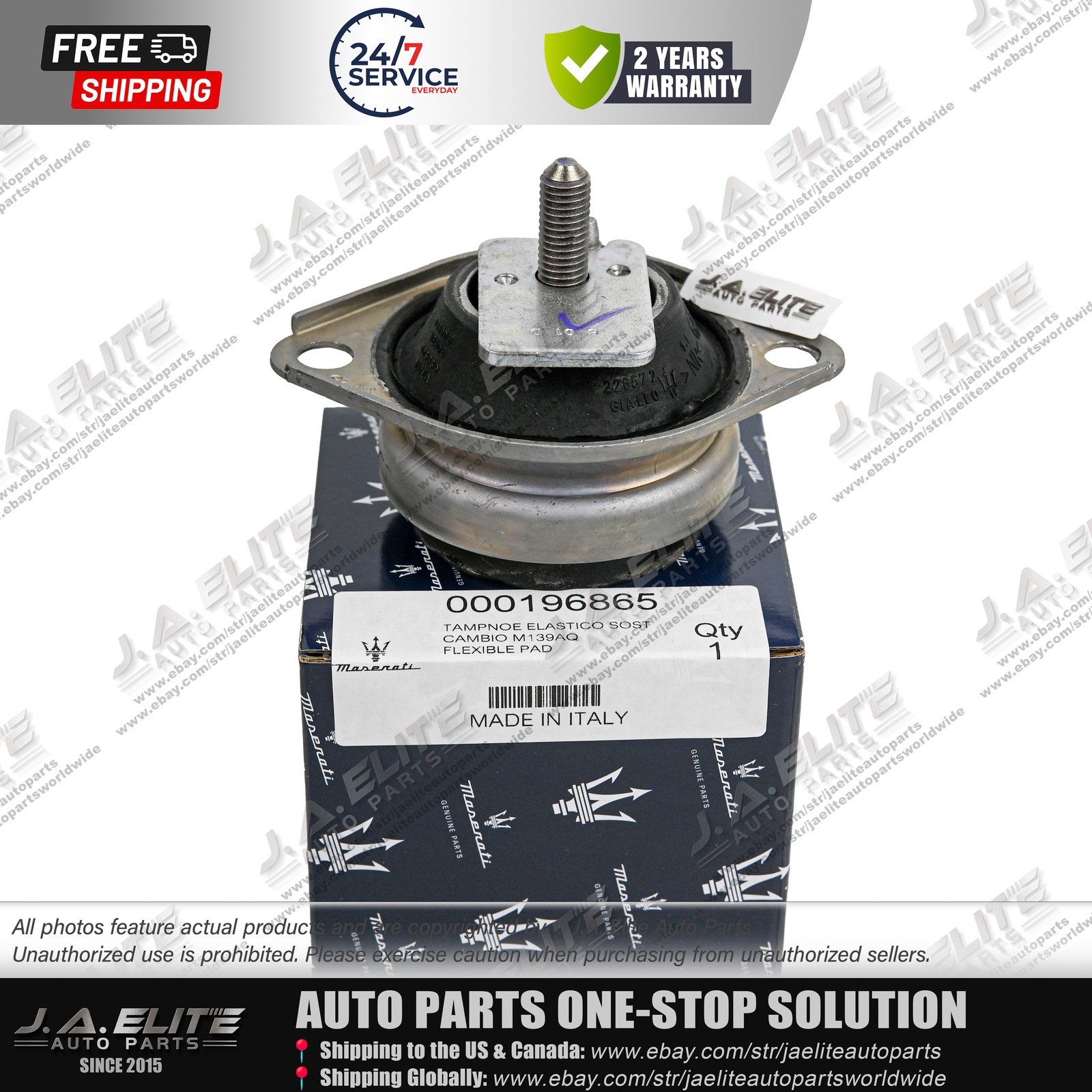 Genuine Gearbox Transmission Mount fits Maserati Quattroporte GT GC 196865
