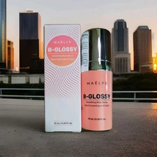 NEW NIB Maelys B-GLOSSY Smoothing Body Serum Travel Size MINI 10ml/0.33oz AUTHNT