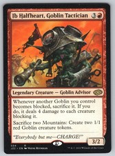 Ib Halfheart, Goblin Tactician R Jumpstart 2022 #554 NM Normal