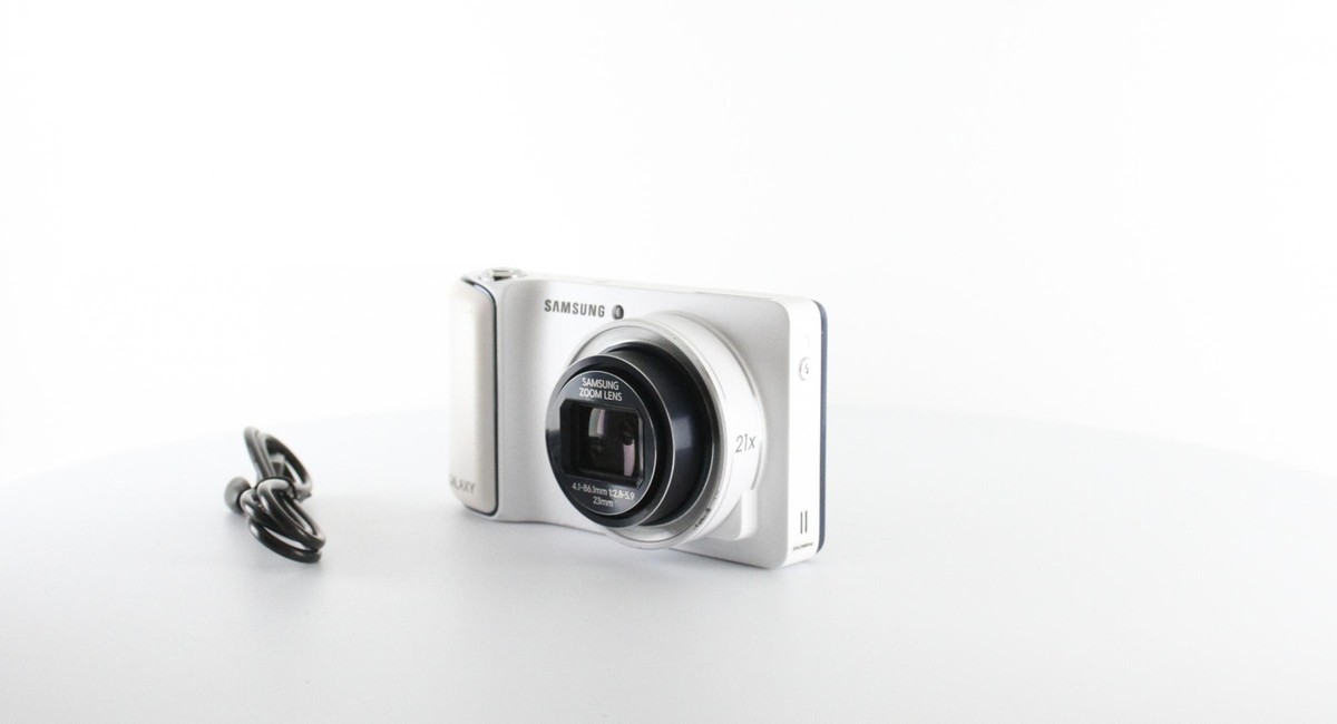 Samsung Galaxy GC120 Digital Camera Wi-Fi - White (EK-GC120ZWAVZW