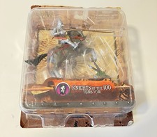 Painted Plastic Forces of Valor Mounted Knight with Lance New