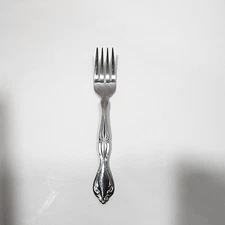 Oneida ANDRINA Salad Fork Stainless Flatware Silverware Scroll