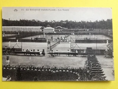 cpa Sport LE TOUQUET PARIS PLAGE (Pas de Calais) Les Courts de TENNIS - Photo 1/2