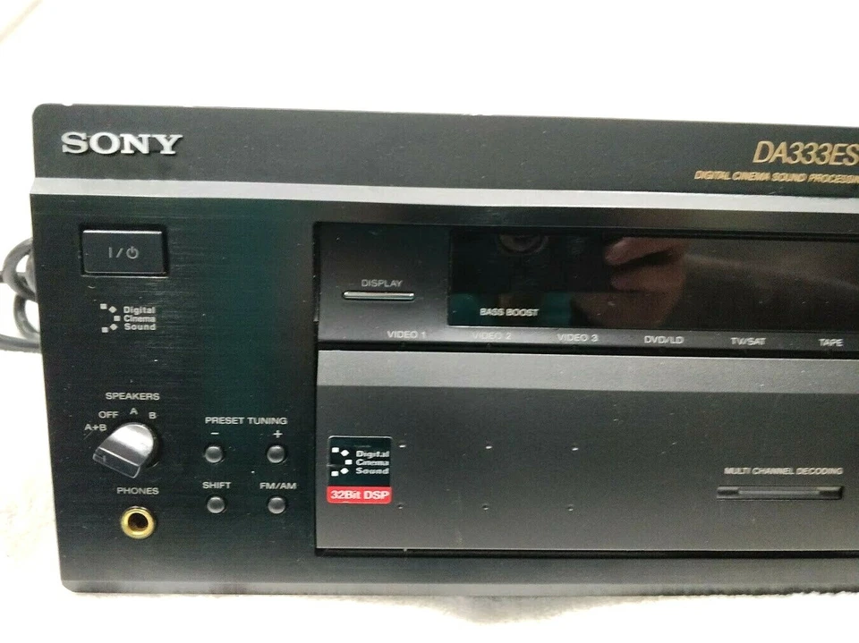 Sony STR-DA333ES 5.1 Channel Surround Sound Home Theater Receiver - Image 4 of 4