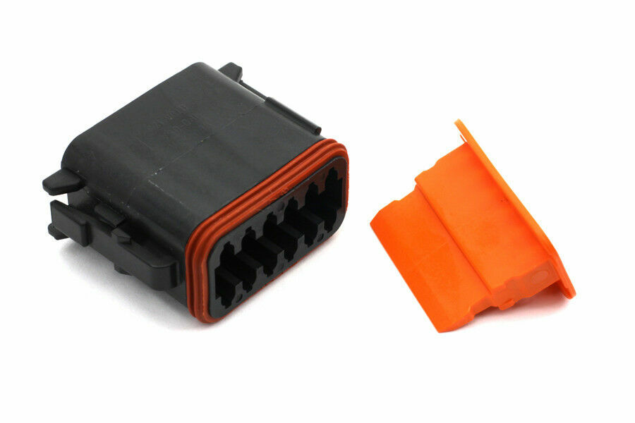 Deutsch Sealed 12 Wire Connector Component for Harley