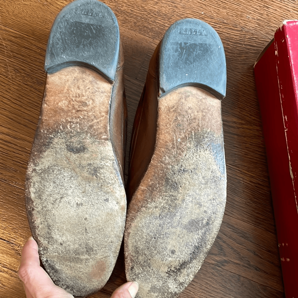 Bally of Switzerland Polk brown leather tassel slip on  display picture 1