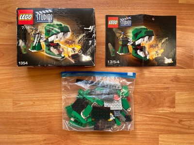 LEGO Studios 1354 - Dino Head Attack (inkl. OBA + OVP)