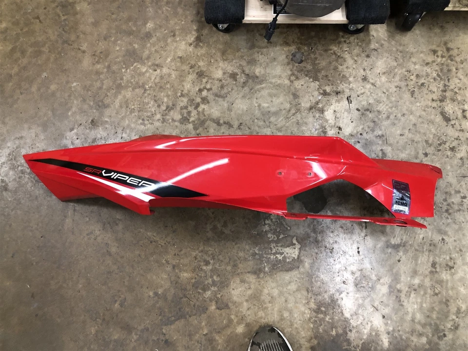 Yamaha SR Viper XTX MTX 141 14 15 16 OEM capó izquierdo panel cubierta rojo Foto 4 de 4