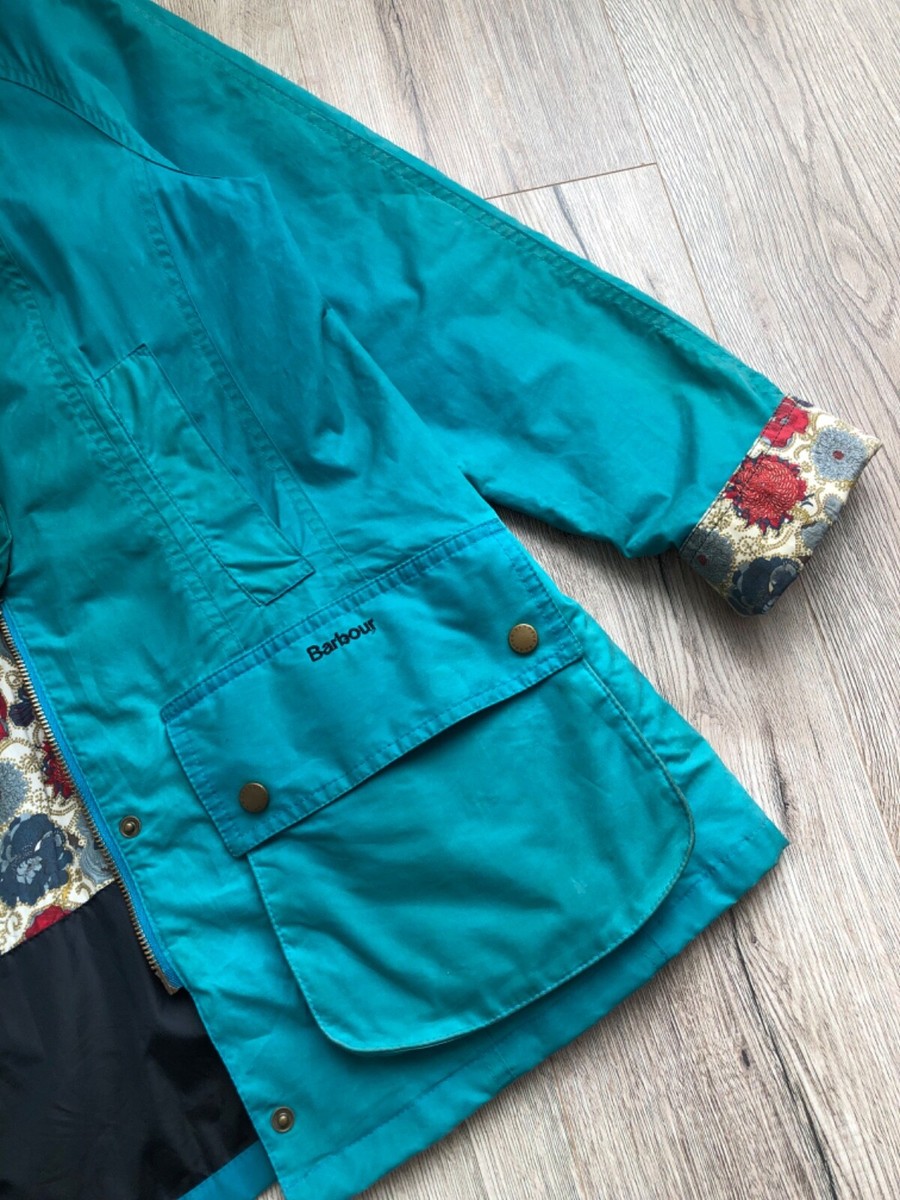 Barbour Flyweight Liberty Beadnell Art Fabric Waxed Jacket | eBay UK