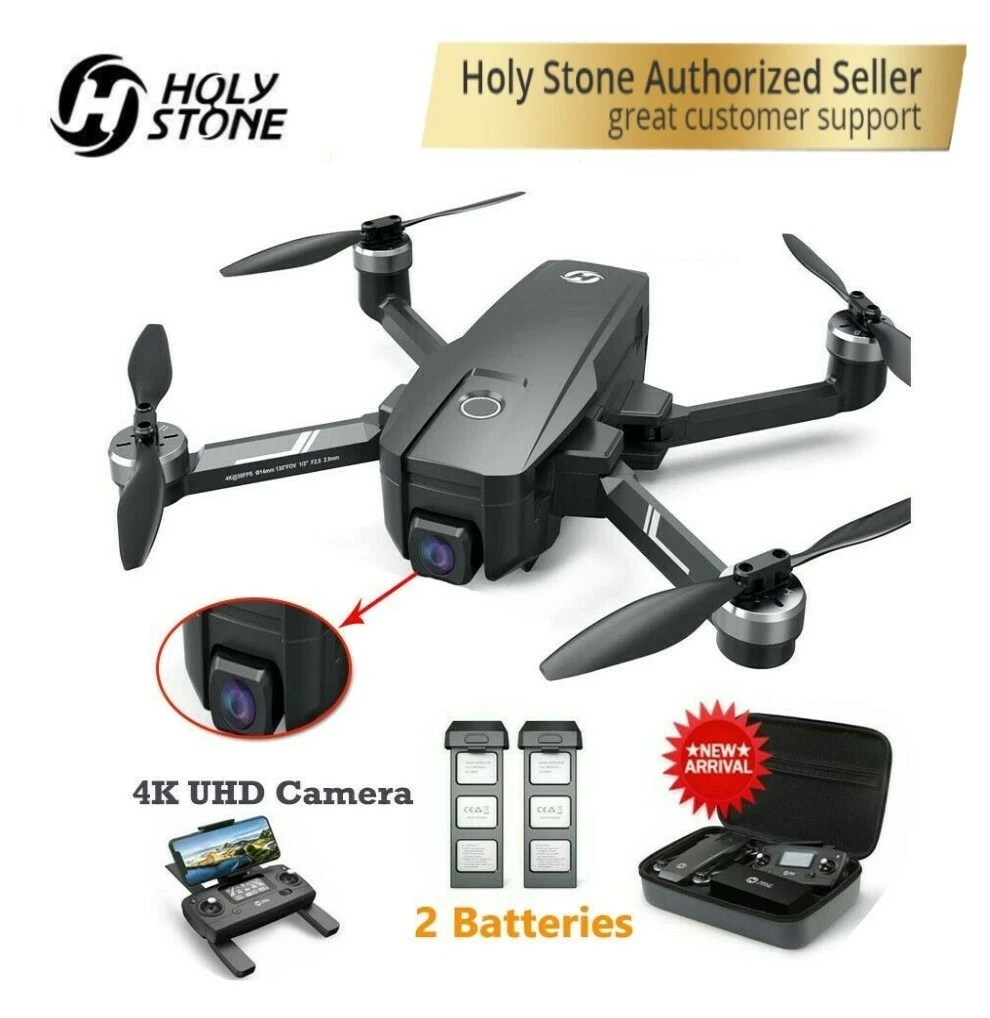 Holy Stone HS720E GPS FPV Brushless RC Drone With EIS Anti-shake 4K Camera Gift