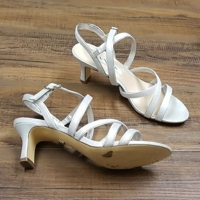 nina genaya strappy evening sandals