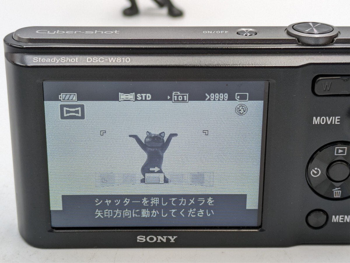 N-Mint Sony Cyber-shot DSC-W810 Compact Digital Camera Black N-Mint Sony Cyber-shot DSC-W810 Compact Digital Camera Black