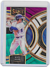 2024 Panini Select Premier Level Tri-Color Prizm MATT SHAW #59 Chicago Cubs