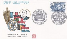 FRANCE 1982 FDC EUROPA YT 2207