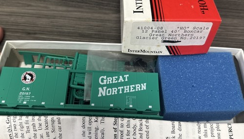 InterMountain Railway HO Kit 41004-12 12 paneles 40’ Boxcar Great Northern Nuevo en caja | Zustand: New
