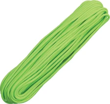 Parachute Cord Neon Green RG009H 100 ft. length. Ideal for campin