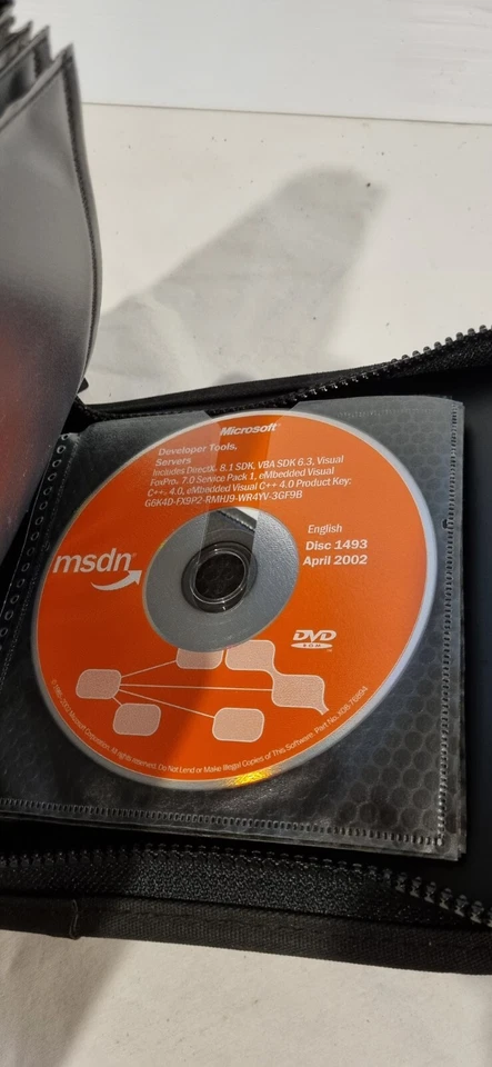 2002 MICROSOFT DEVELOPER NETWORK MSDN- SUBSCRIPTION INDEX DEVELOPER TOOLS - Image 4 of 4