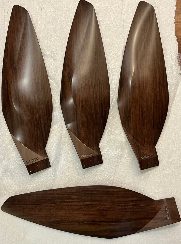 Progress Lighting Replacement Blades for P250032-108-30 Holland Ceiling Fan READ - Image 2 of 4