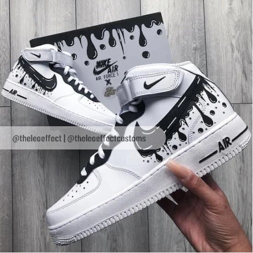 Louis Vuitton Drippy custom Nike Air Force 1 custom 