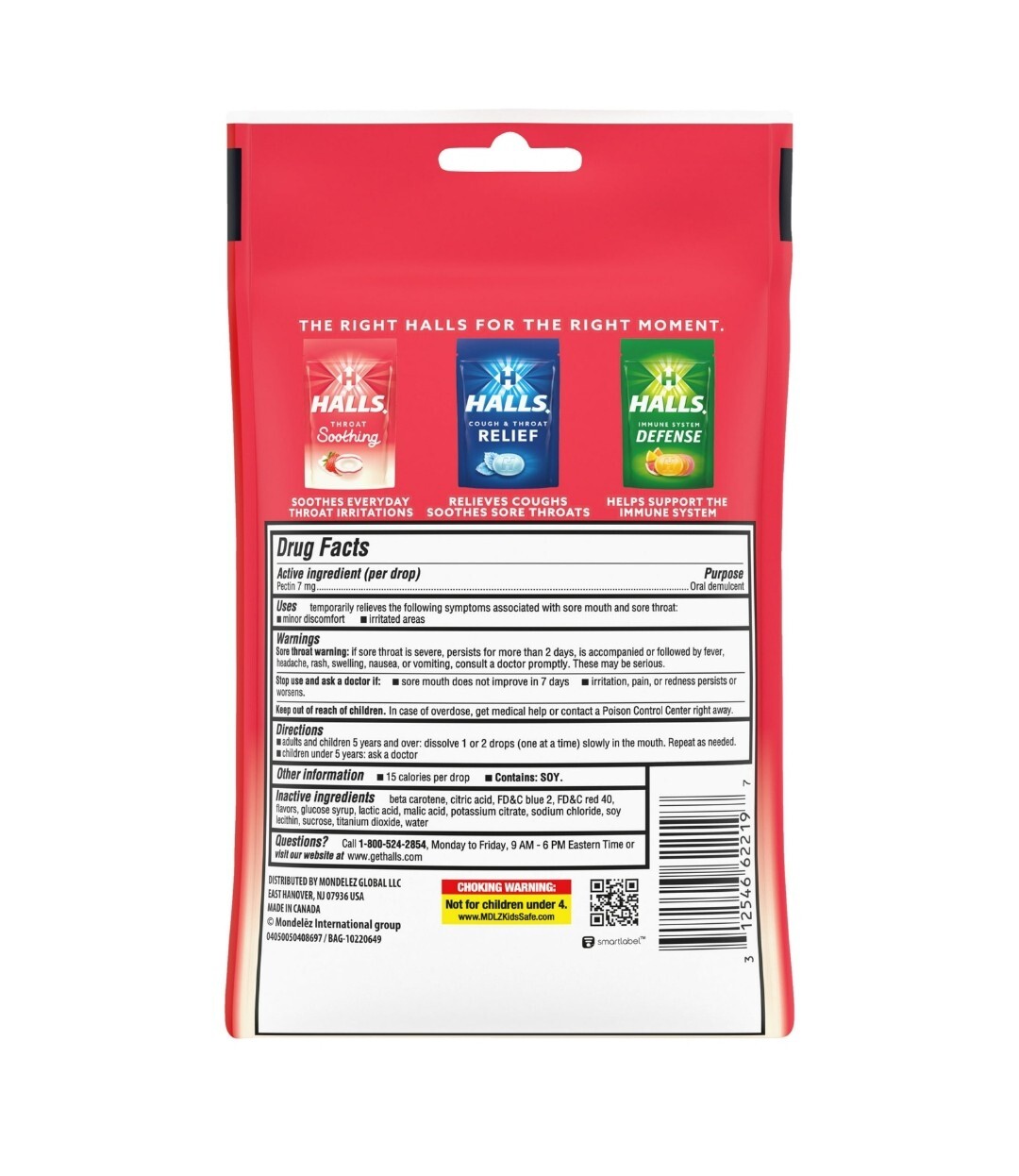 Halls Creamy Strawberry Throat Soothing Lozenges 25 Cough Drops eBay