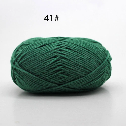 62 Colors Milk Cotton Skeins Hand Knitting Wool Baby Crochet Chunky Yarn 50g - Picture 64 of 87