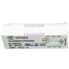 1Pce HongFa HFA6A-18-4H2DS1LTFG (262)  18VDC Power  Relay  8A  250VAC 14Pins~