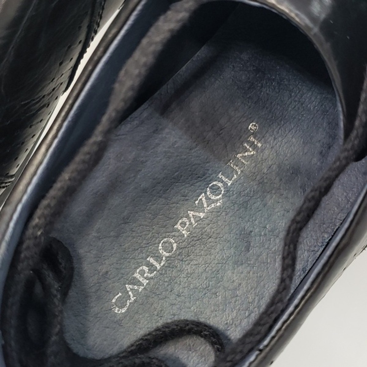 Carlo Pazolini Dark Blue / Black Leather Shoes, Size EU 41  display picture 3