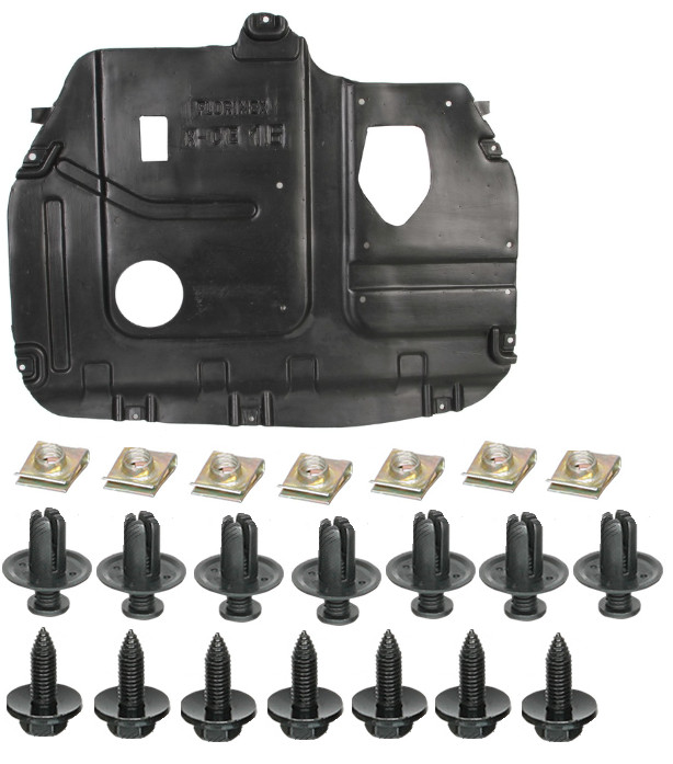 Plaque de protection sous moteur Hyundai i30 moulée en polymère renforcé durable