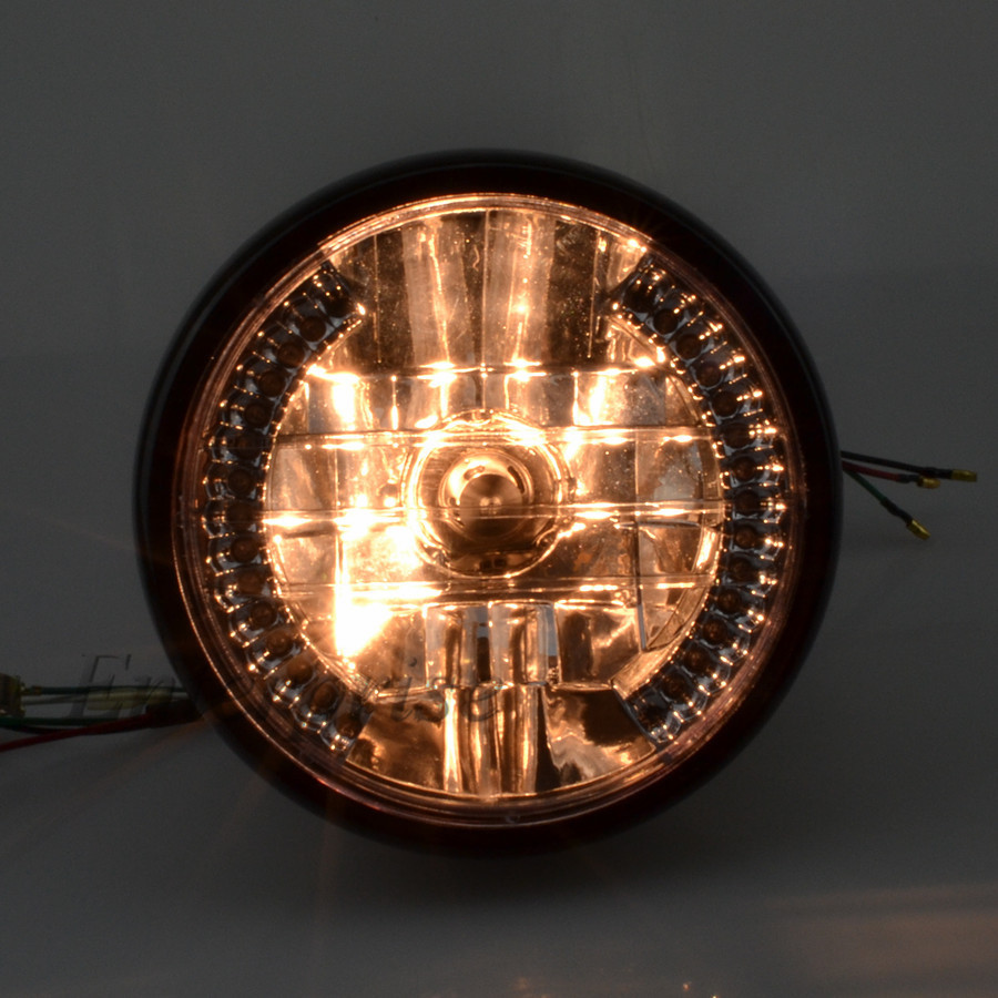 7 inch Motorcycle Bike Round Headlight LED Head Lamp PROJECTOR FOR