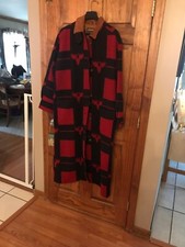Woolrich~elk Buffalo Plaid~women’s Medium-long Trench Coat/jacket