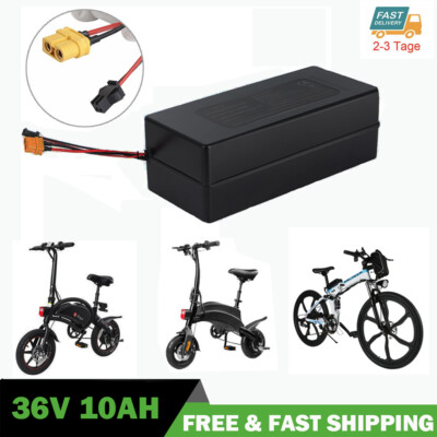 für ANCHEER E-bike Akku 36V 10.4Ah Batterie Fahrrad Elektrofahrrad Fahrradakku