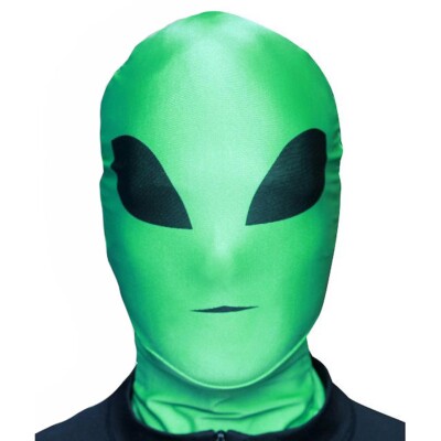 MorphMask ALIENMASKE Halloween Alien Monster Maske Horror Kostüm Fest Morphsuits