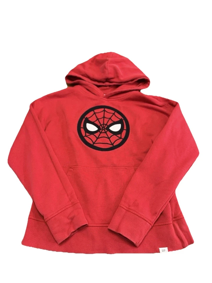 Sudadera con Capucha Gap X DC Comics Batman Spiderman Bordada Niños L/10 Pullover Sudadera Foto 2 de 4