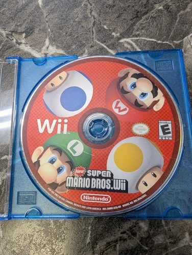 Nintendo Wii Games : "Disc Only" New Super Mario Bros Wii